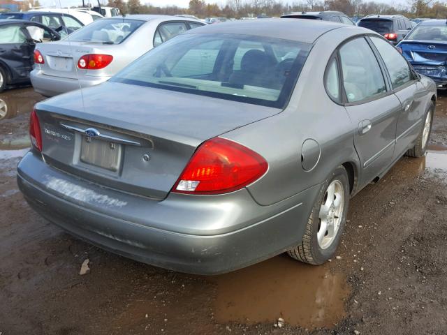 1FAFP55263A206893 - 2003 FORD TAURUS SES GRAY photo 4