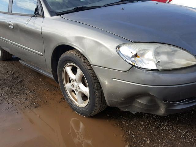 1FAFP55263A206893 - 2003 FORD TAURUS SES GRAY photo 9