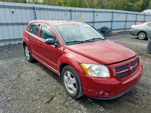 1B3HB48A69D183848 - 2009 DODGE CALIBER SX RED photo 1