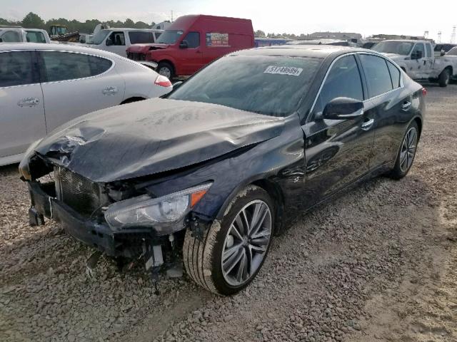 JN1BV7AP8EM683289 - 2014 INFINITI Q50 BASE BLACK photo 2