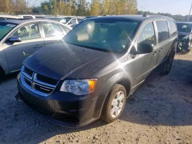 2C4RDGBG2CR234486 - 2012 DODGE GRAND CARA GRAY photo 2