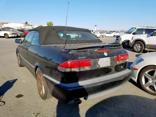 YS3DF78K737004730 - 2003 SAAB 9-3 SE BLACK photo 3