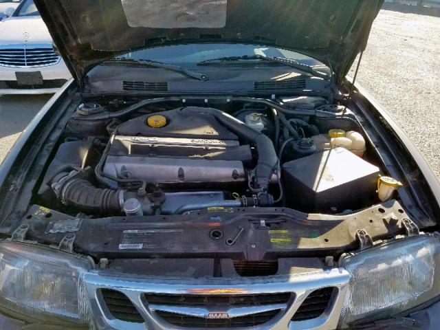 YS3DF78K737004730 - 2003 SAAB 9-3 SE BLACK photo 7