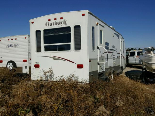 4YDT27R226G921041 - 2006 KEYSTONE OUTBACK WHITE photo 4