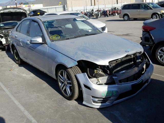 WDDGF4HB5DR275543 - 2013 MERCEDES-BENZ C 250 SILVER photo 1