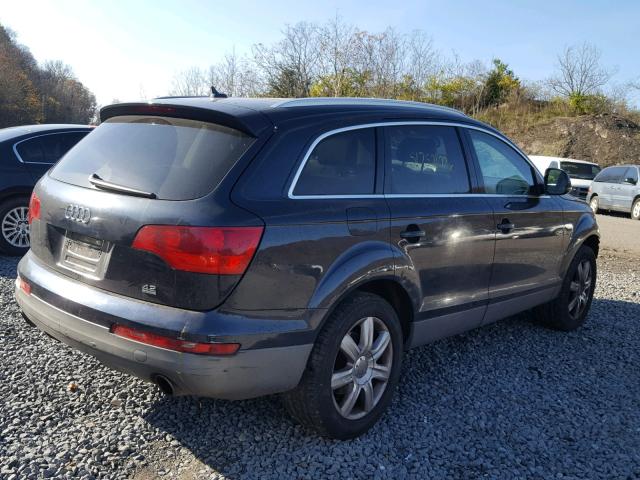 WA1AV74L87D101707 - 2007 AUDI Q7 4.2 QUA BLACK photo 4