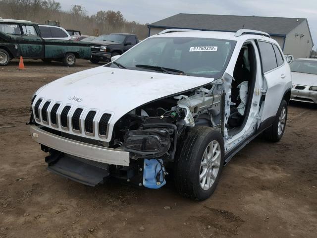 1C4PJLCB3HW662593 - 2017 JEEP CHEROKEE L WHITE photo 2