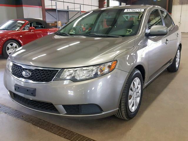 KNAFU4A28C5479665 - 2012 KIA FORTE EX GRAY photo 2