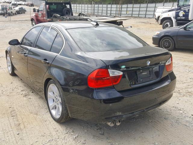 WBAVB33536PS11117 - 2006 BMW 330 I BLACK photo 3