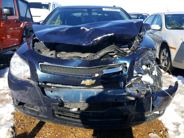1G1ZC5EB2AF255052 - 2010 CHEVROLET MALIBU 1LT 蓝色 照片 9