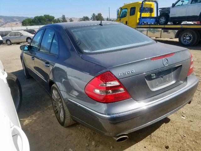 WDBUF70J46A909328 - 2006 MERCEDES-BENZ E 500 CHARCOAL photo 3