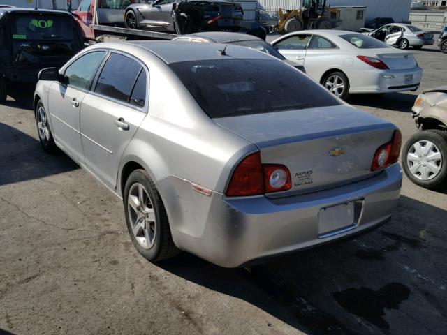 1G1ZH57BX8F274229 - 2008 CHEVROLET MALIBU 1LT BLACK photo 3