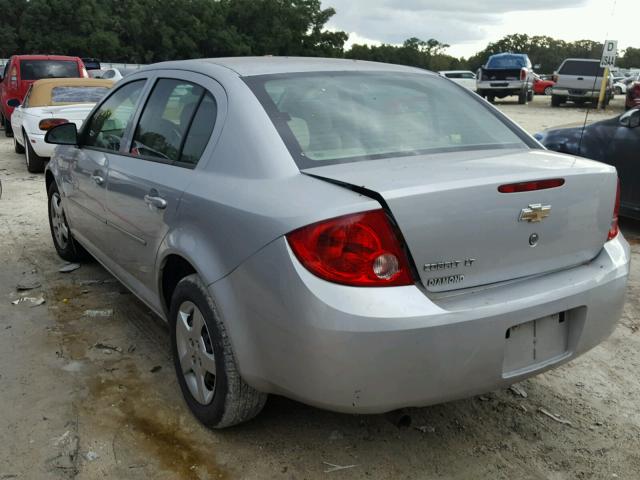 1G1AL55F977399863 - 2007 CHEVROLET COBALT LT GRAY photo 3