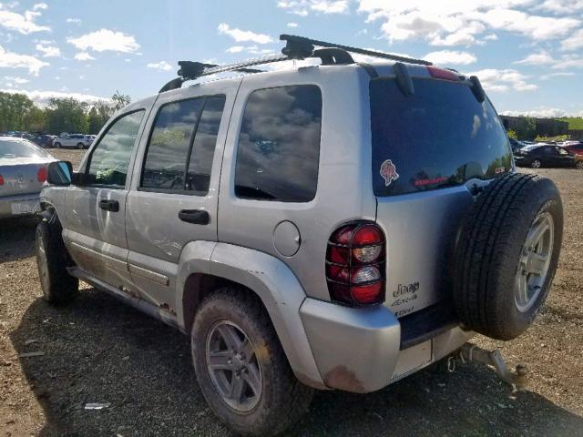 1J4GL58K27W523594 - 2007 JEEP LIBERTY LI SILVER photo 3