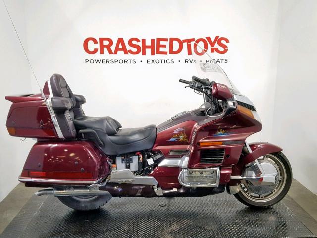 1HFSC2206KA107436 - 1989 HONDA GL1500 BURGUNDY photo 1