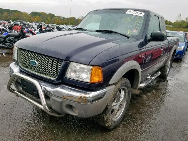 1FTZR45E73TA29913 - 2003 FORD RANGER SUP BLUE photo 2