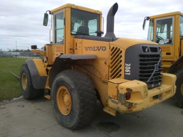 L90EV21069 - 2004 VOLVO L90E YELLOW photo 3