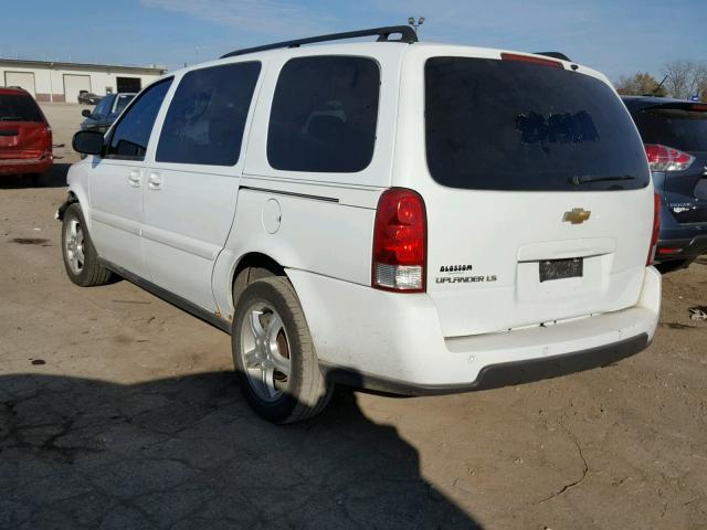 1GNDV23L95D255712 - 2005 CHEVROLET UPLANDER L WHITE photo 3