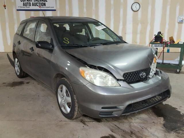 2T1KR32E64C183263 - 2004 TOYOTA COROLLA MA GRAY photo 1