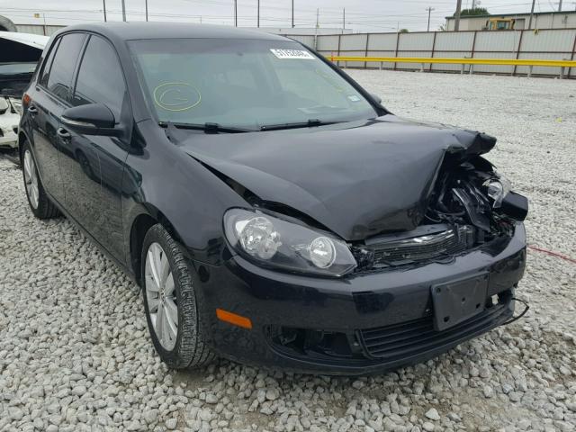 WVWDB7AJ8CW323256 - 2012 VOLKSWAGEN GOLF 黑色 照片 1