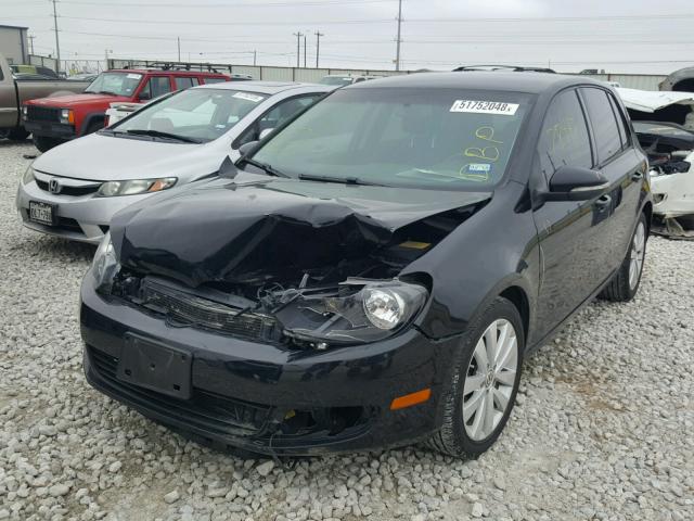 WVWDB7AJ8CW323256 - 2012 VOLKSWAGEN GOLF 黑色 照片 2