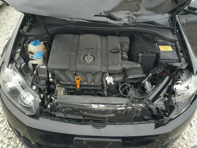 WVWDB7AJ8CW323256 - 2012 VOLKSWAGEN GOLF 黑色 照片 7