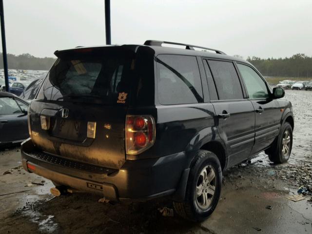 5FNYF28288B019265 - 2008 HONDA PILOT VP BLACK photo 4