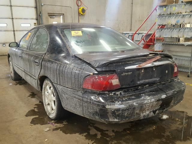 1MEFM50283A618189 - 2003 MERCURY SABLE GS BLACK photo 3