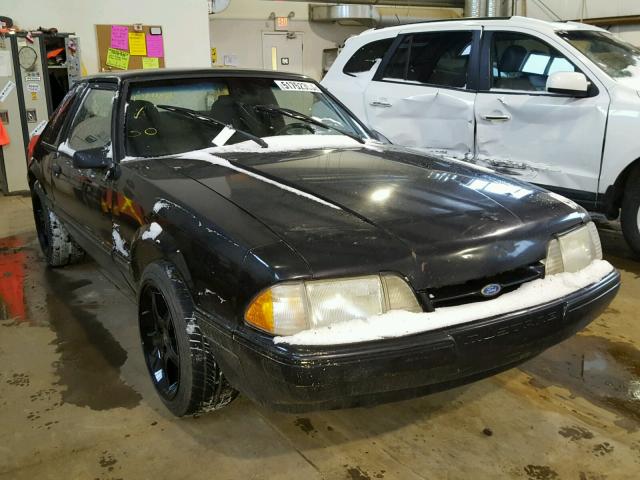 1FACP40EXNF156374 - 1992 FORD MUSTANG LX BLACK photo 1