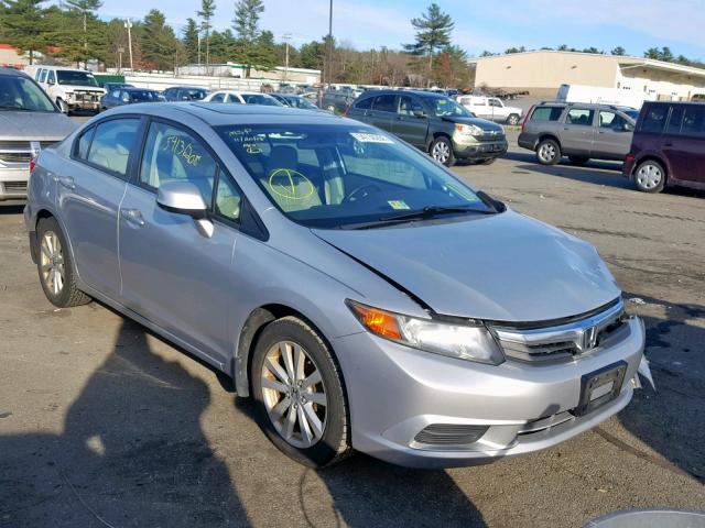 19XFB2F91CE048365 - 2012 HONDA CIVIC EXL 银色 照片 1