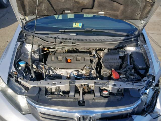 19XFB2F91CE048365 - 2012 HONDA CIVIC EXL 银色 照片 7