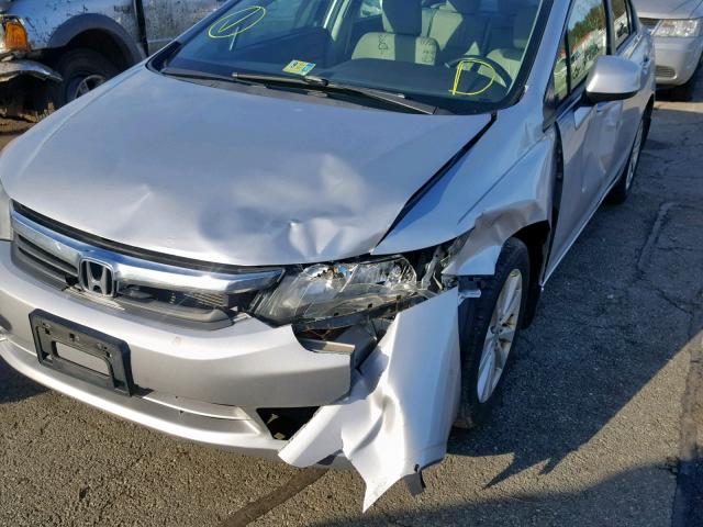 19XFB2F91CE048365 - 2012 HONDA CIVIC EXL 银色 照片 9