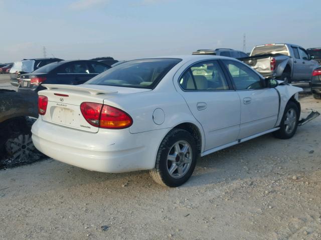 1G3NL52F44C118004 - 2004 OLDSMOBILE ALERO GL WHITE photo 4