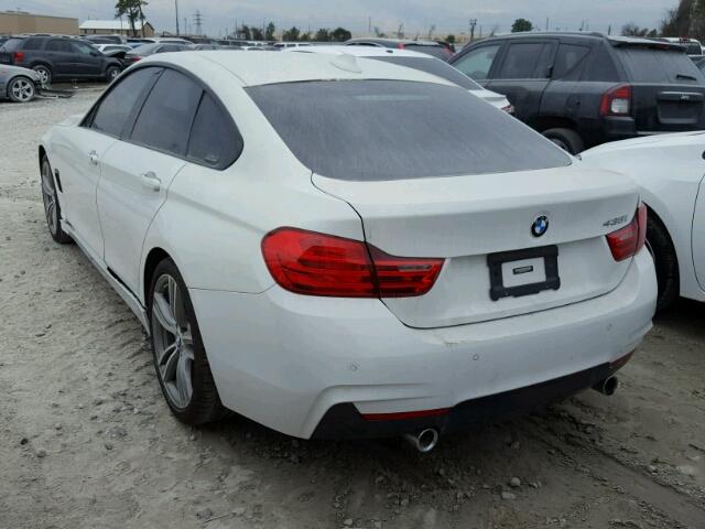 WBA4B1C54GG242541 - 2016 BMW 435 I WHITE photo 3