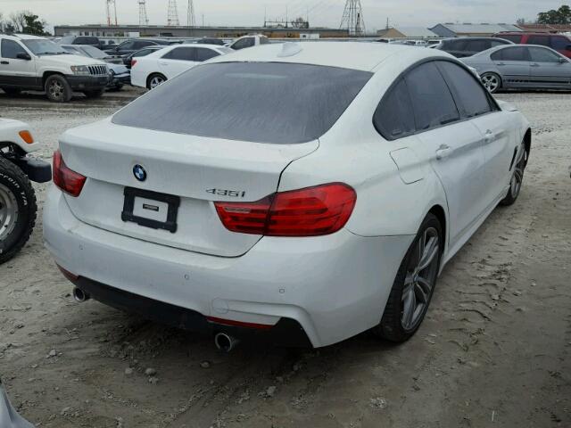 WBA4B1C54GG242541 - 2016 BMW 435 I WHITE photo 4