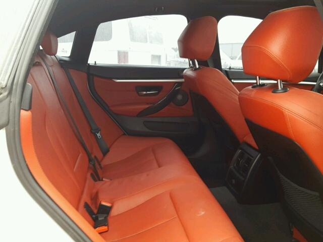 WBA4B1C54GG242541 - 2016 BMW 435 I WHITE photo 6