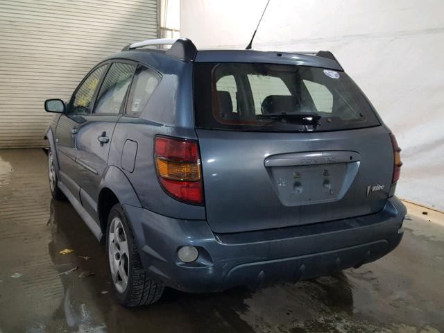 5Y2SL658X6Z401142 - 2006 PONTIAC VIBE BLUE photo 3