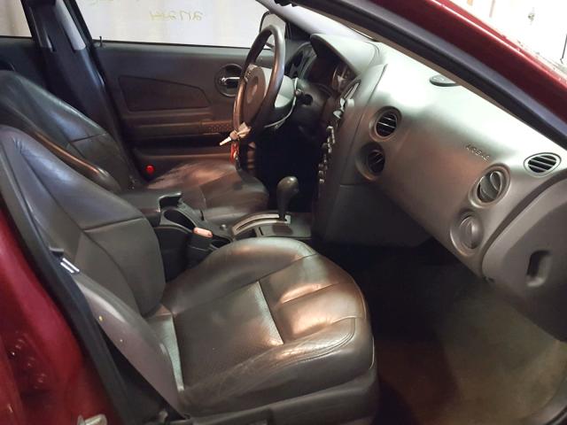 2G2WR524341123626 - 2004 PONTIAC GRAND PRIX წითელი ფოტო 5