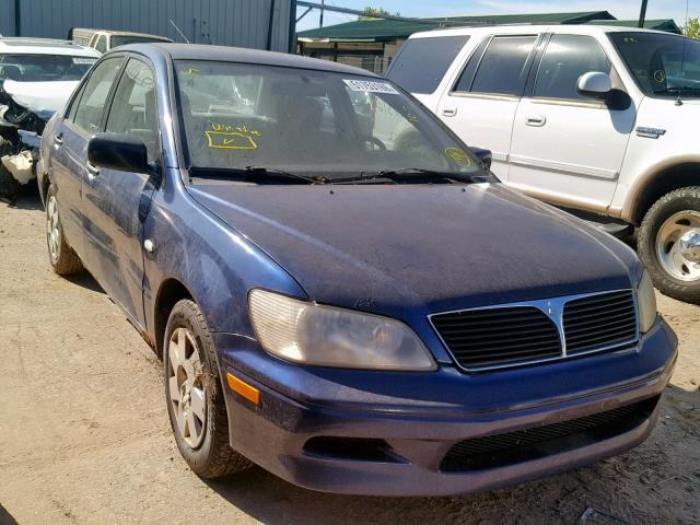 JA3AJ26E92U006342 - 2002 MITSUBISHI LANCER ES BLUE photo 1