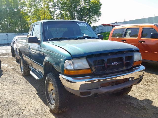 1FTZR15X3WPB12316 - 1998 FORD RANGER SUP GREEN photo 1