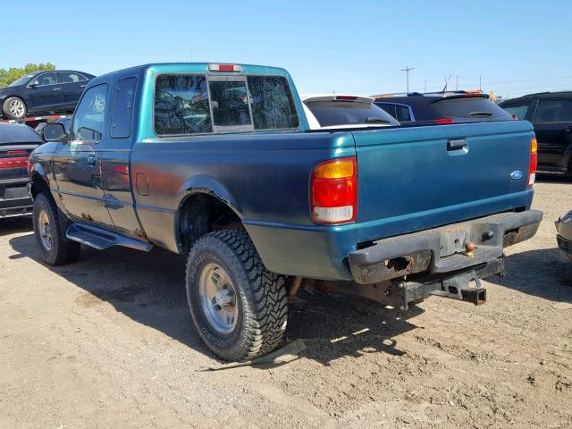 1FTZR15X3WPB12316 - 1998 FORD RANGER SUP GREEN photo 3