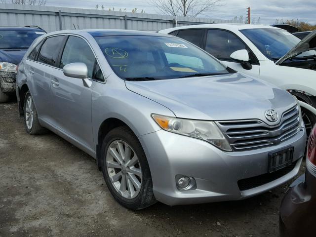 4T3BA3BB6AU013919 - 2010 TOYOTA VENZA BASE SILVER photo 1