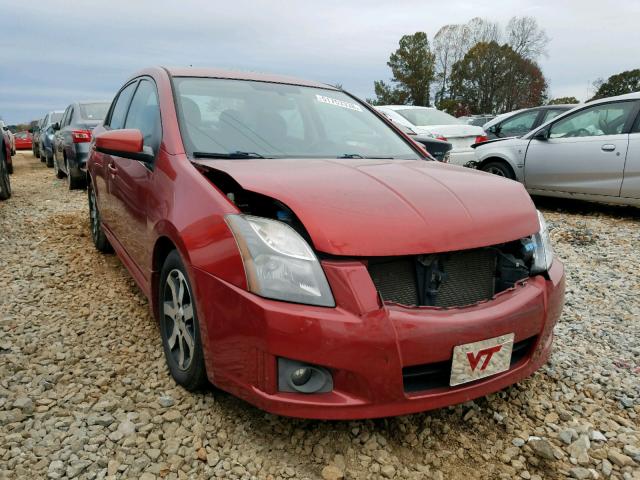 3N1AB6AP6BL730176 - 2011 NISSAN SENTRA 2.0 RED photo 1