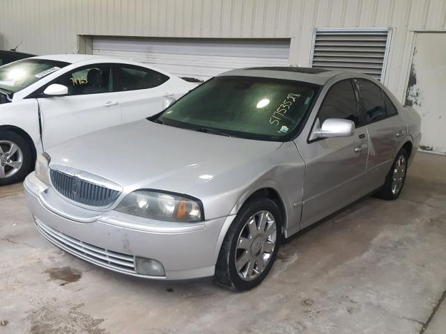 1LNHM87A43Y682323 - 2003 LINCOLN LS SILVER photo 2