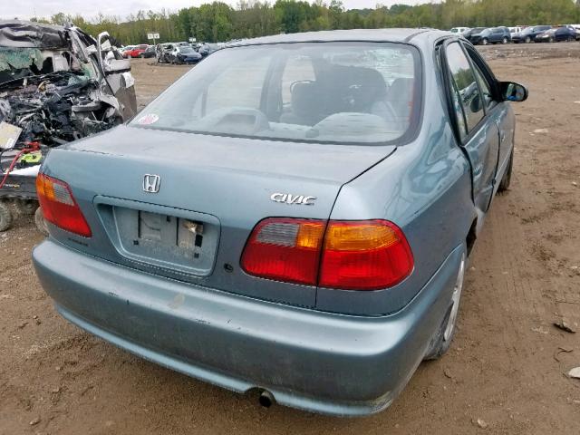 2HGEJ6619YH523189 - 2000 HONDA CIVIC BASE GRAY photo 4