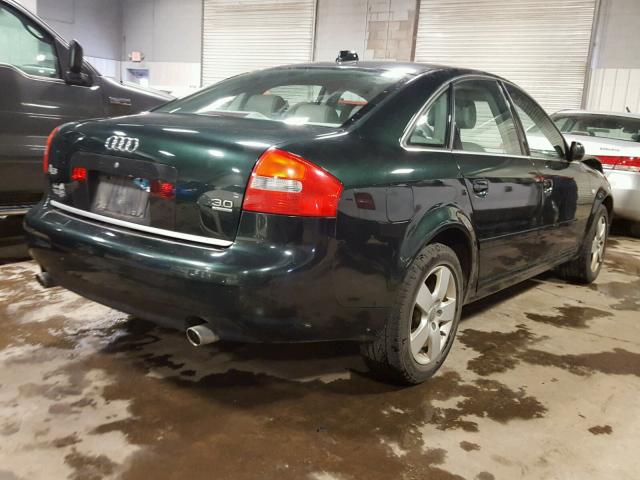 WAULT64B74N025549 - 2004 AUDI A6 3.0 QUA GREEN photo 4