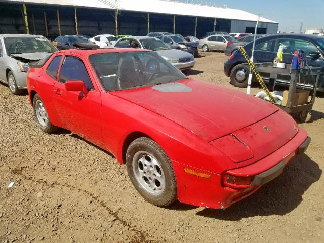 WP0AA0942GN454058 - 1986 PORSCHE 944 RED photo 1