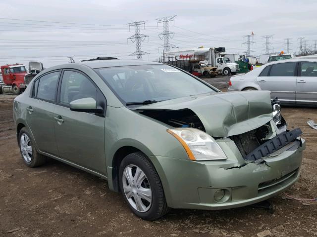 3N1AB61E67L693054 - 2007 NISSAN SENTRA 2.0 GREEN photo 1