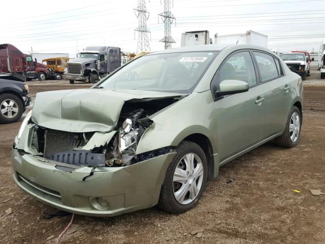 3N1AB61E67L693054 - 2007 NISSAN SENTRA 2.0 GREEN photo 2