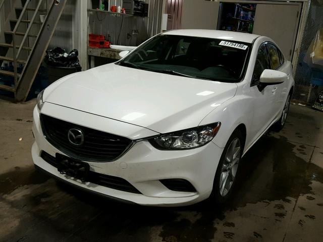 JM1GJ1V69E1149491 - 2014 MAZDA 6 TOURING WHITE photo 2